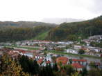 Lasko - View of La�ko from the castle 
